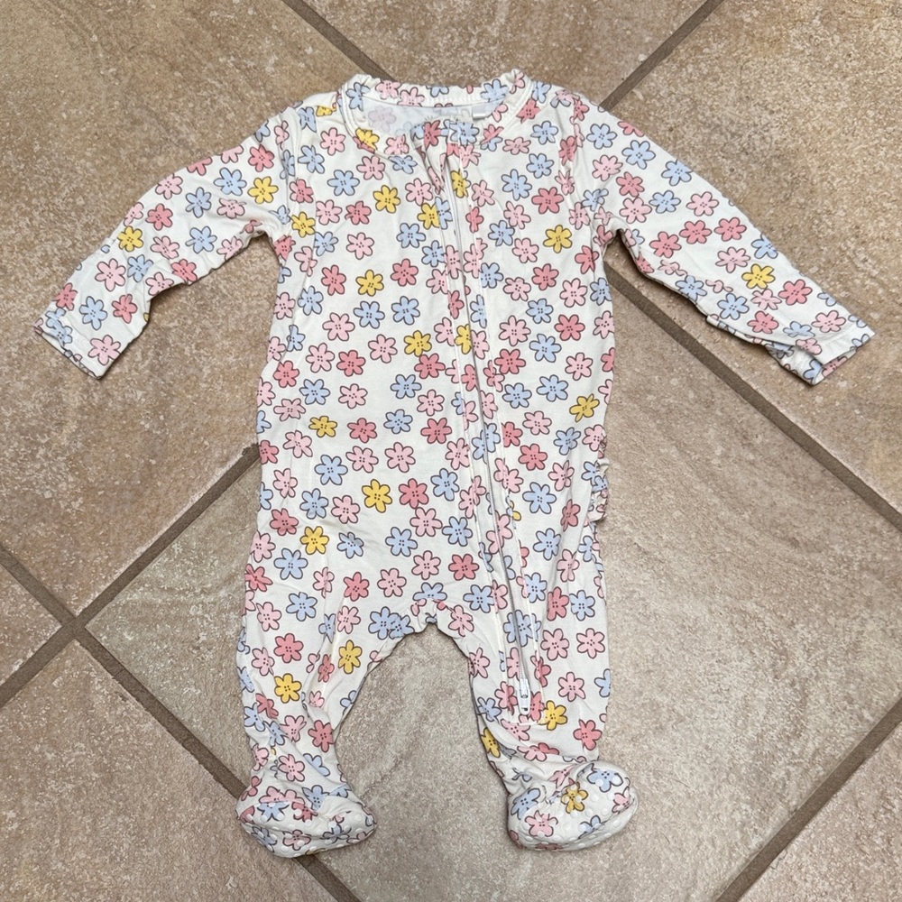 Altar’d State Floral Newborn Onesie